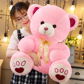 🌸🐻 New Huggable High-Quality Big Teddy Bear Plush – Soft, Cuddly & Lovable! 💖🎀