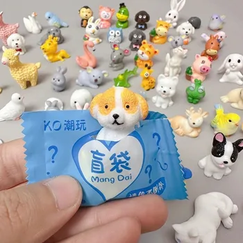 🐰 20PCS Rabbit & Dog Model Toys – Birthday Party Favor Surprise Blind Bag