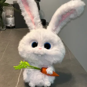 🐰🥕 Disney’s Secret Life of Pets Cute Rabbit Leader Plush – Soft, Fluffy & Adorable! 💖✨