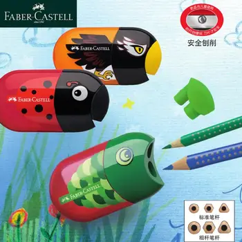 🪄 Faber-Castell Animal Sharpener – Double the Fun, Twice the Cute! 🐟🦅🐞