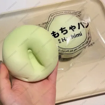 🍈 Big Bun Slow Rising Squishy – Multi-Color Round Bread Stress Relief Toy