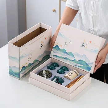 🎁 Xishi Kung Fu Tea Gift Set – Tradition, Elegance, and Tranquility in a Box 🌿🍵