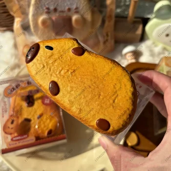 🐾 Capybara Hash Browns Slow Rising Squishy – Potato Cake Stress Relief Toy