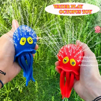 🦑 Children’s Pool Bath Toy – Squeeze Octopus & Dragon Dolls – Fun Stress Relief Gifts