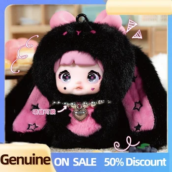 🐰 Nommi Baby Sweetheart Bunny Series V2 – Adorable Vinyl Doll Pendant! 💖🎀