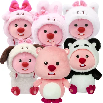 ✨ 30cm/11.8in Loopy Original Anime Cartoon Plush Toy – Little Beaver Rock Animal Series ✨