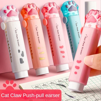 🐾 Kawaii Cat Paw Eraser – Slide, Swipe, Meow! ✨📚