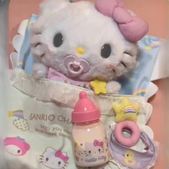 New Sanrio Hello Kitty, Cinnamoroll, My Melody Baby Dress Up Suit Plush Set