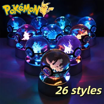 🌌 Pokémon Crystal Ball LED Light – Legendary Glow for True Trainers! 💡🐾