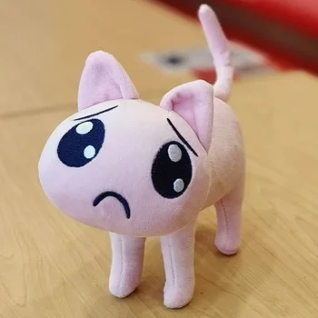 Super Cute P Cat! NEedy Girl Overdose Emojis Plush Toy – Angel Sauce Japanese Cute Pink Rain Doll