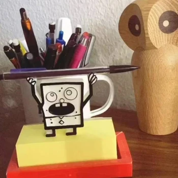 📎 DoodleBob Pen Holder – Chaos Meets Desk Organization! 💥📝