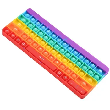 Rainbow Keyboard Pop It