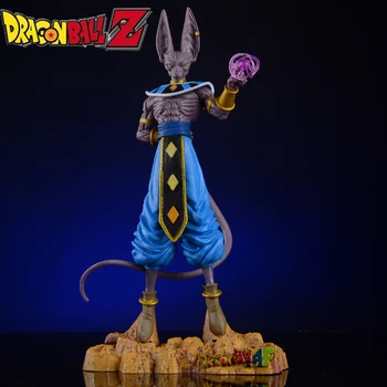 🌠 Beerus 30cm PVC Figure – God of Destruction, Collector of Worlds! 🍷💫