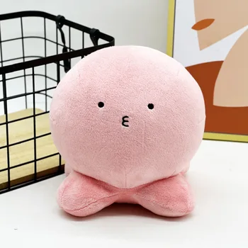 Octopus Plush Doll – Cute Anime Peripheral Toy – Soft Plushie for Room Decoration – Cartoon Doll for Kids – Perfect Birthday Gift