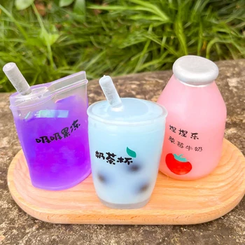 🧋 Kawaii Milk Tea & Fruit Drink Squishies – Summer Sensory Fidget Fun