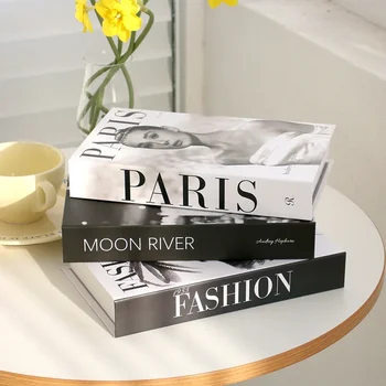 🎨 Designer Fake Book Trio – Art Vibes for Your Shelf or Table! 🖼️🌿