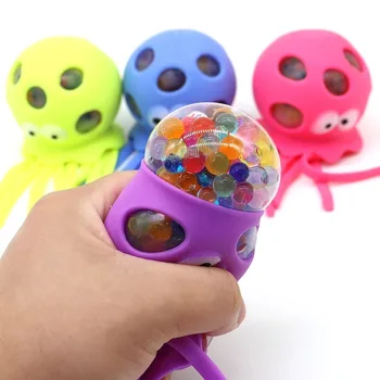 1️⃣ 【Cute Octopus Stress Ball】 – Adorable sea animal design (blue/purple/pink/yellow), perfect for sensory toys, fidget toys, and stress relief. Great for kids & adults!