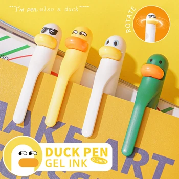 🌽 Duck Beak Gel Pens – Twist & Quack in Style! 🐥✨